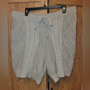 Shein 3xl knit sweater style shorts thick and comfy